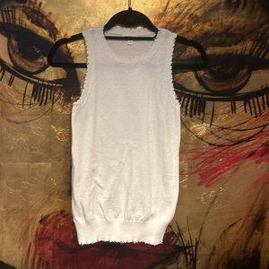 Minnie Rose white light weight 95% cotton 5% cashmere